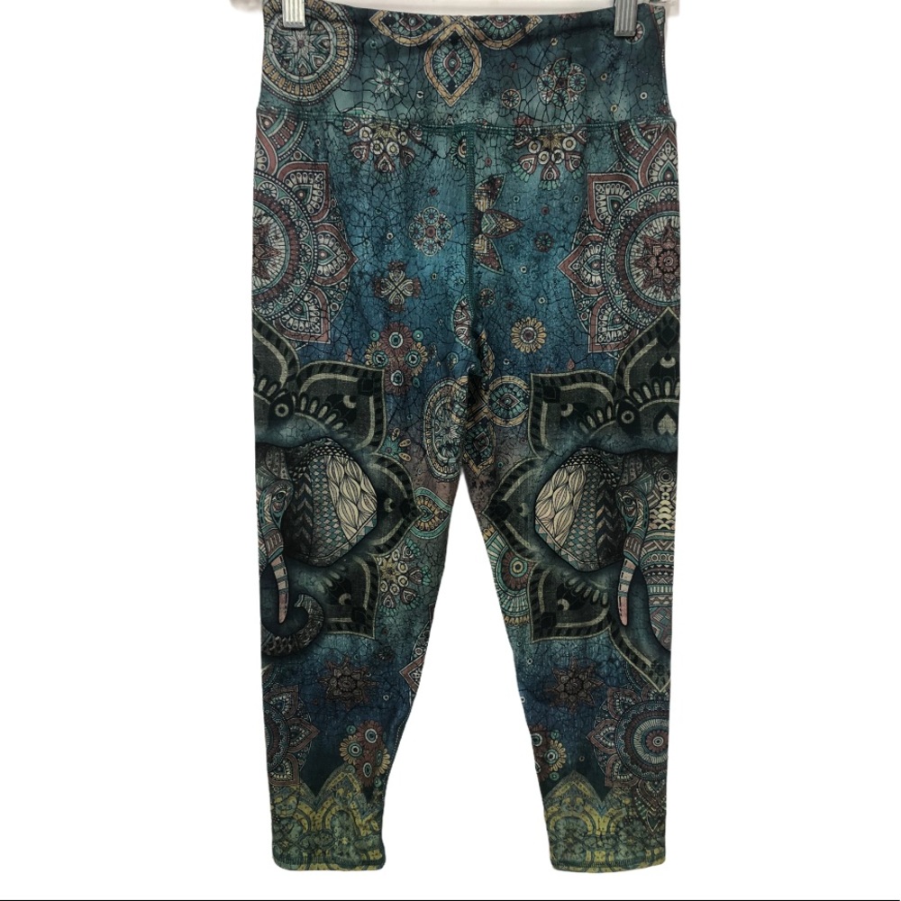 EVOLUTION &‎ CREATION CROPPED LEGGINGS M